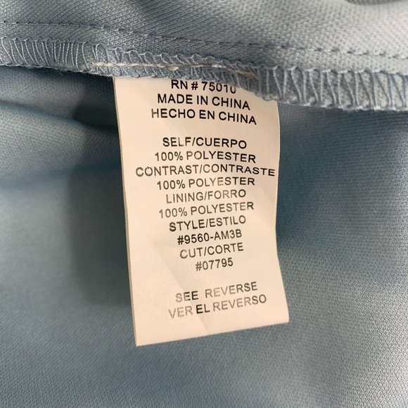 City Studio 1 Dress Prom Formal Blue Rhinestone - Picture 6 of 9